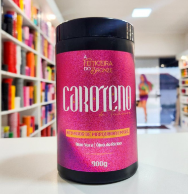 Feiticeira do Bronze Ativador Caroteno Rosa 900g