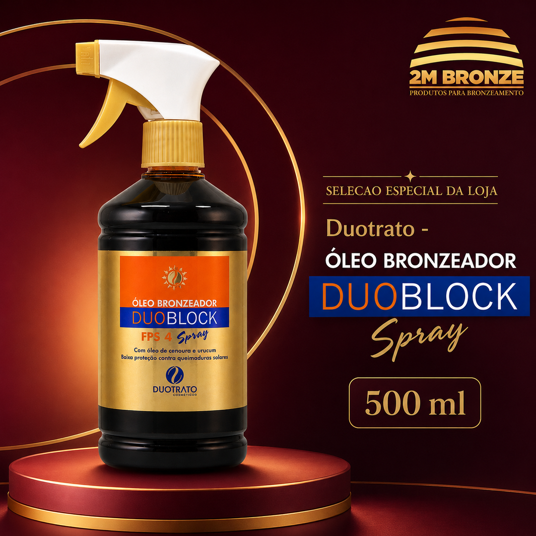 Duotrato Óleo DuoSunGold FPS 6 Spray 500ml