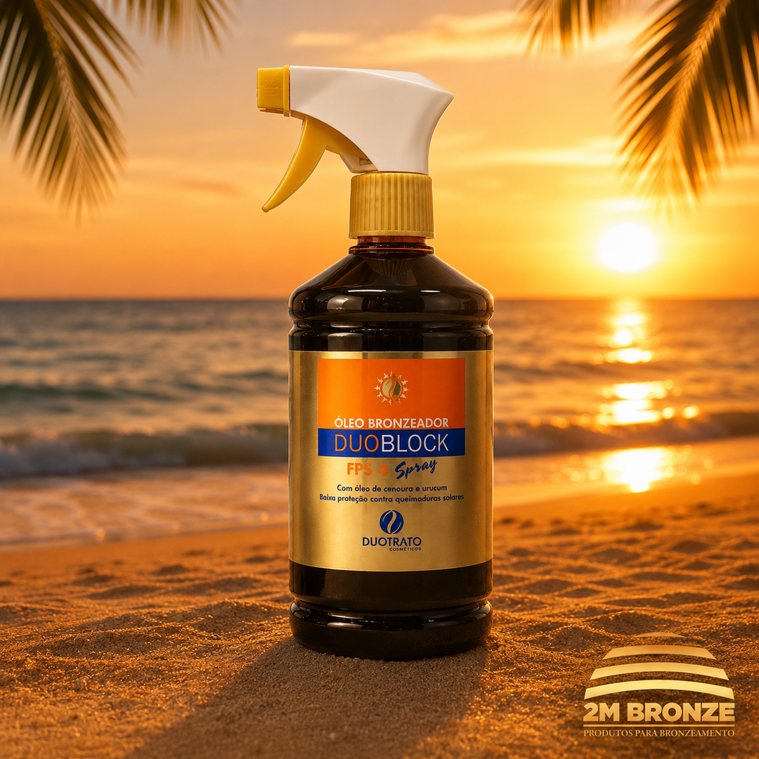 Duotrato Óleo DuoSunGold FPS 6 Spray 500ml