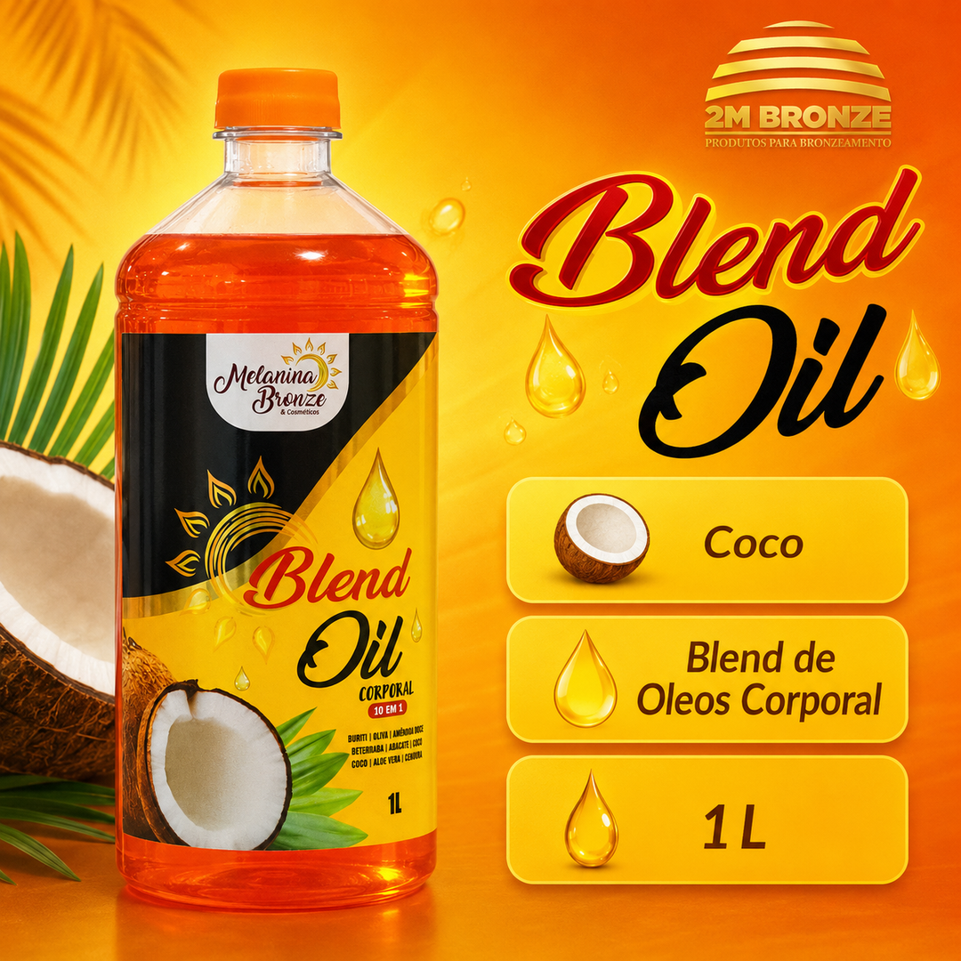 Melanina Bronze Óleo Blend 1L