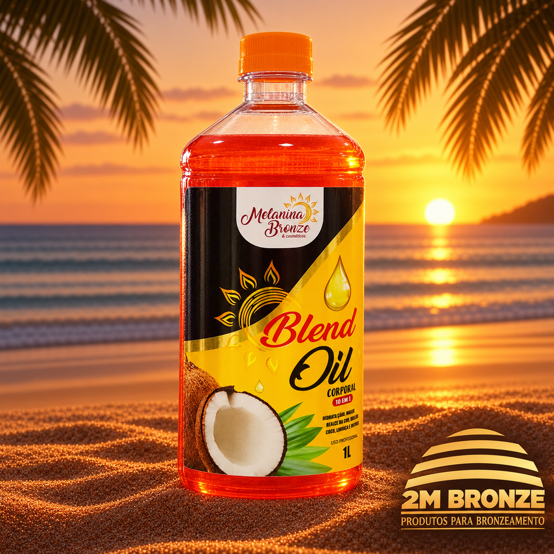 Melanina Bronze Óleo Blend 1L