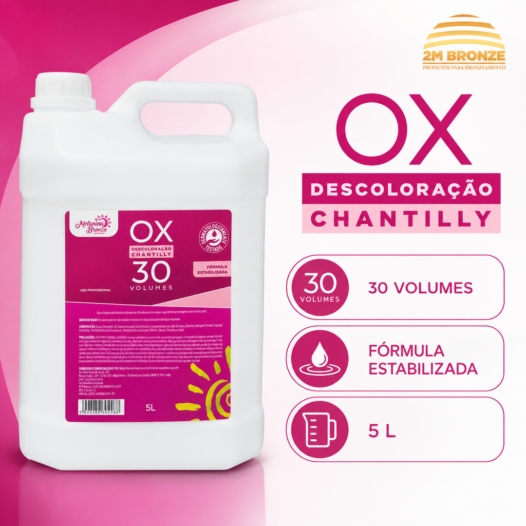 Melanina Bronze OX 30 Chantilly Cremosa 5L