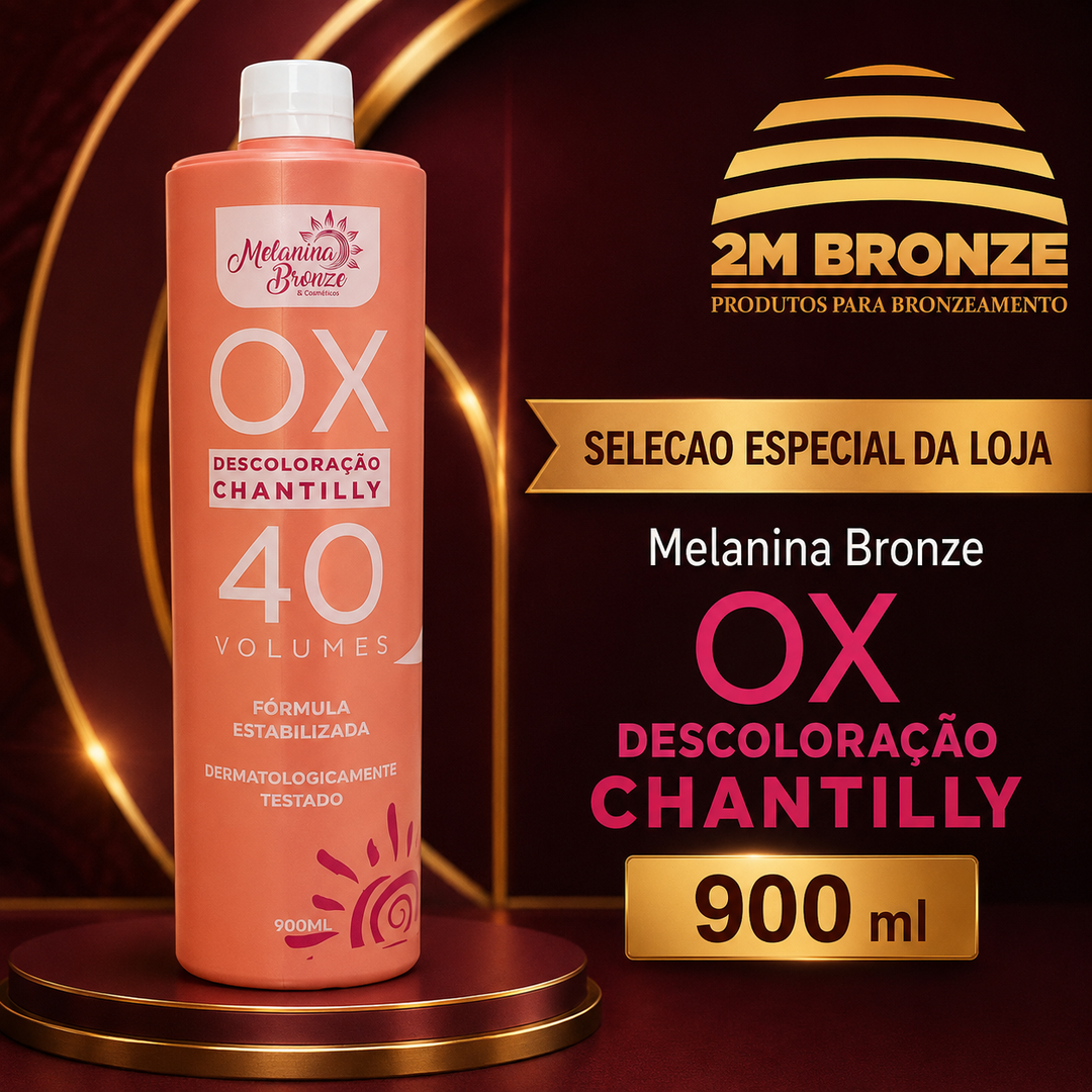 Melanina Bronze OX 40 Chantilly Cremosa 900ml