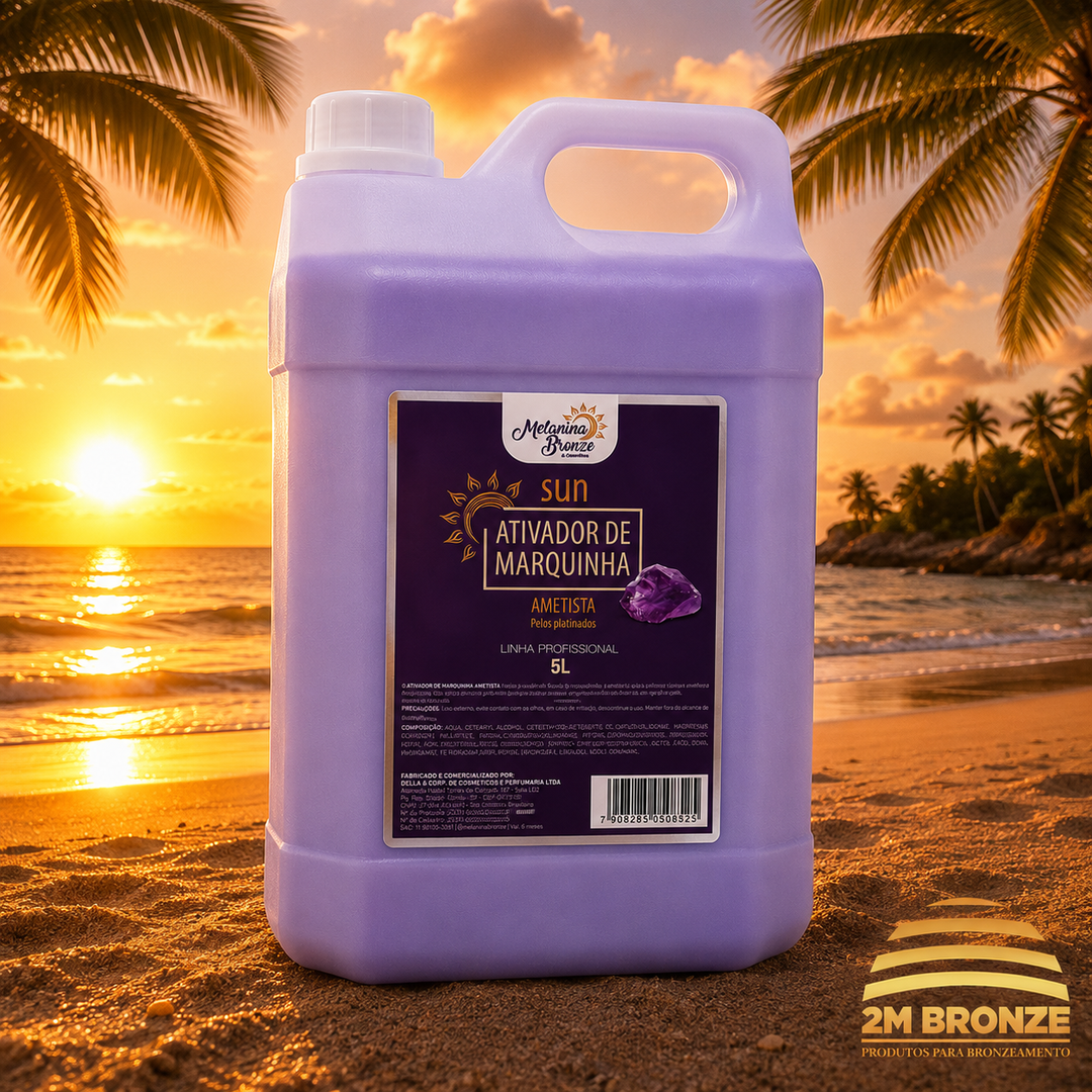 Melanina Bronze OX Ativador Ametista 5L