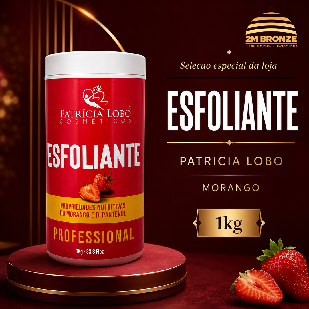 Patrícia Lobo Esfoliante Morango 850g