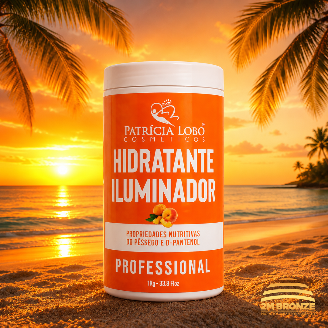 Patrícia Lobo Hidratante Iluminador de Pêssego1kg