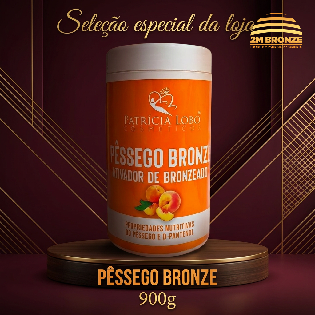 Patrícia Lobo Parafina Pêssego Bronze 850g