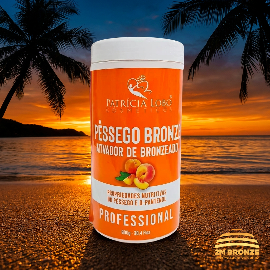 Patrícia Lobo Parafina Pêssego Bronze 850g