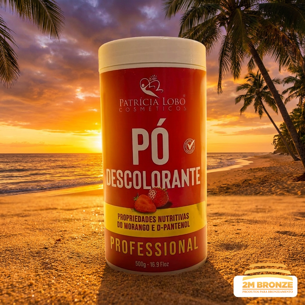 Patrícia Lobo Pó Descolorante Morango 500g