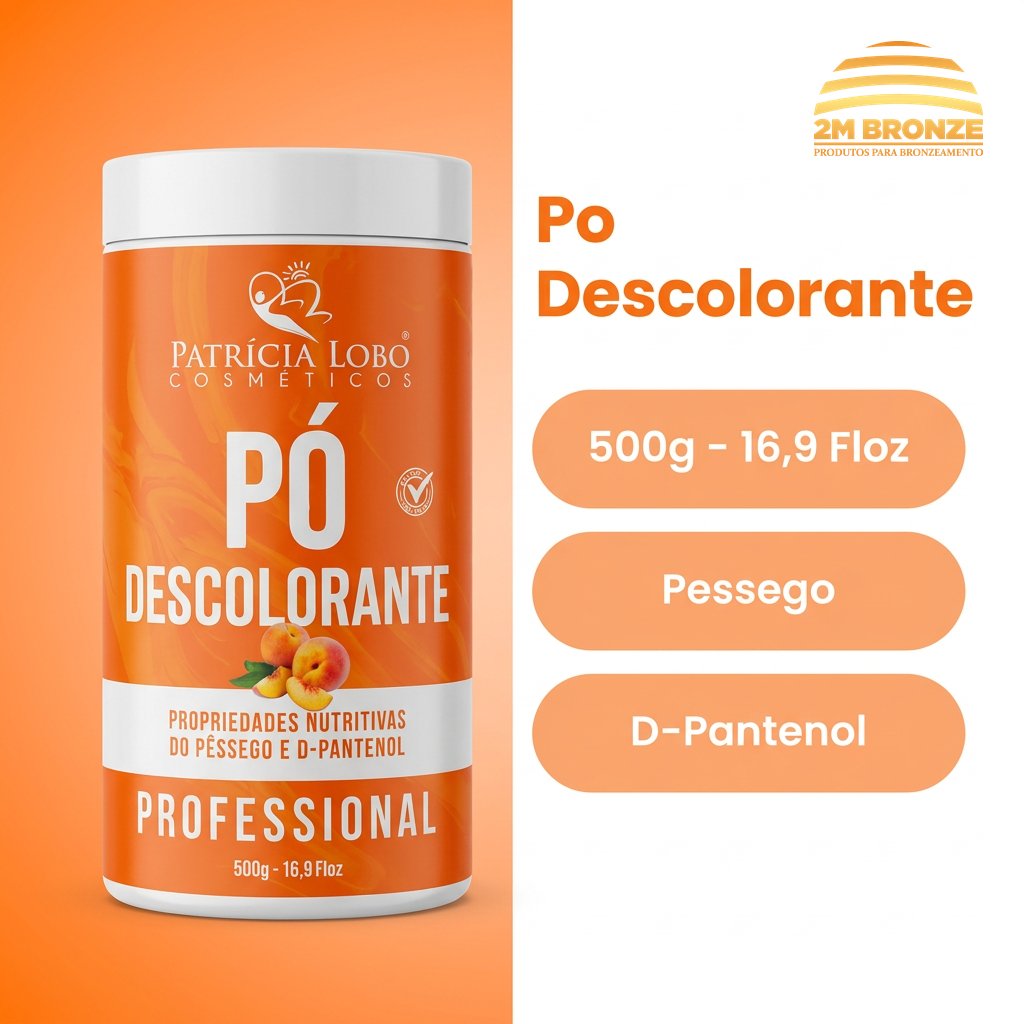 Patricia Lobo Po Descolorante Pessego 500g