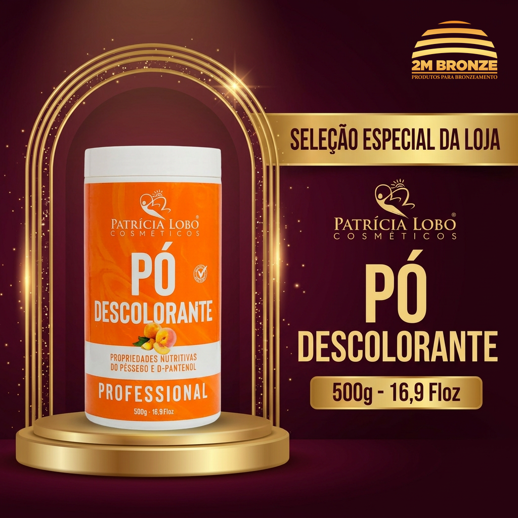 Patricia Lobo Po Descolorante Pessego 500g