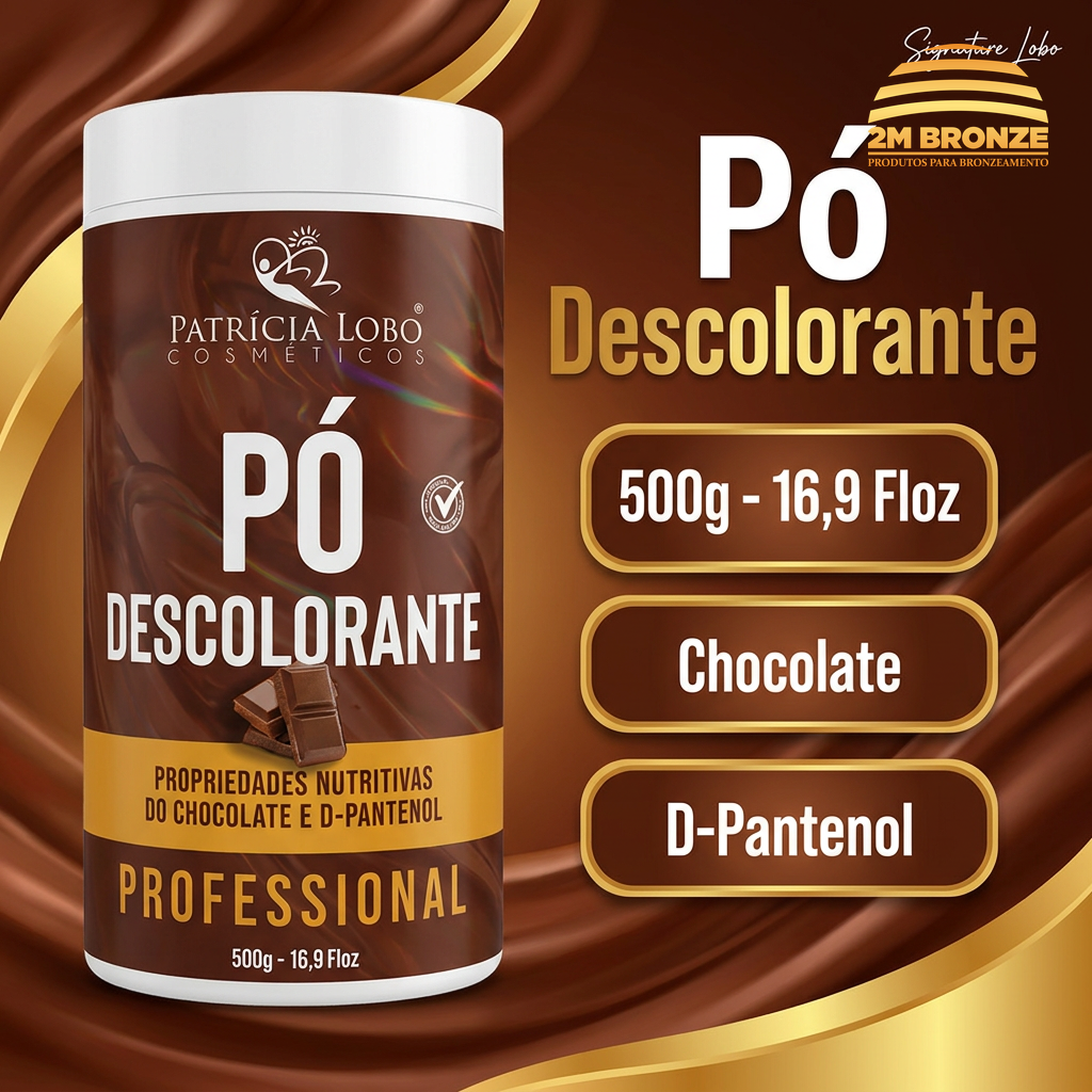 Patrícia Lobo Pó Descolorante Chocolate 500g