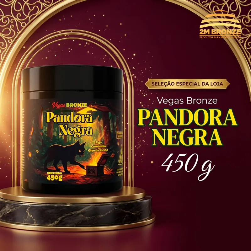 Vegas Bronze Ativador Pandora Negra 500g