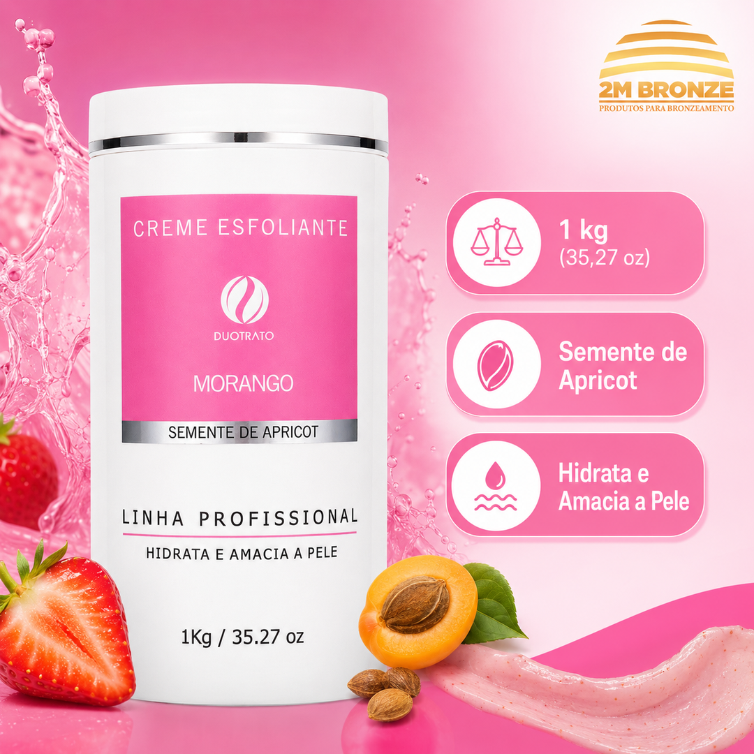 Duotrato Esfoliante Morango 1kg