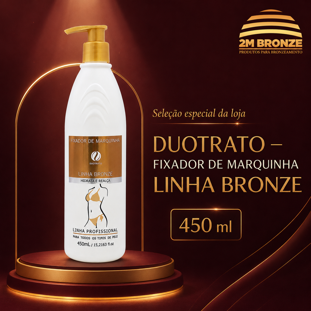 Duotrato Fixador Linha Bronze 450ml