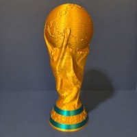 Réplica Taça Copa do Mundo Impressão 3D Decoração Futebol
