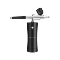 Aerógrafo Portátil para Bronzeamento Sem Sol - Preto