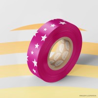 Fita 2M Estrela Rosa Bebê