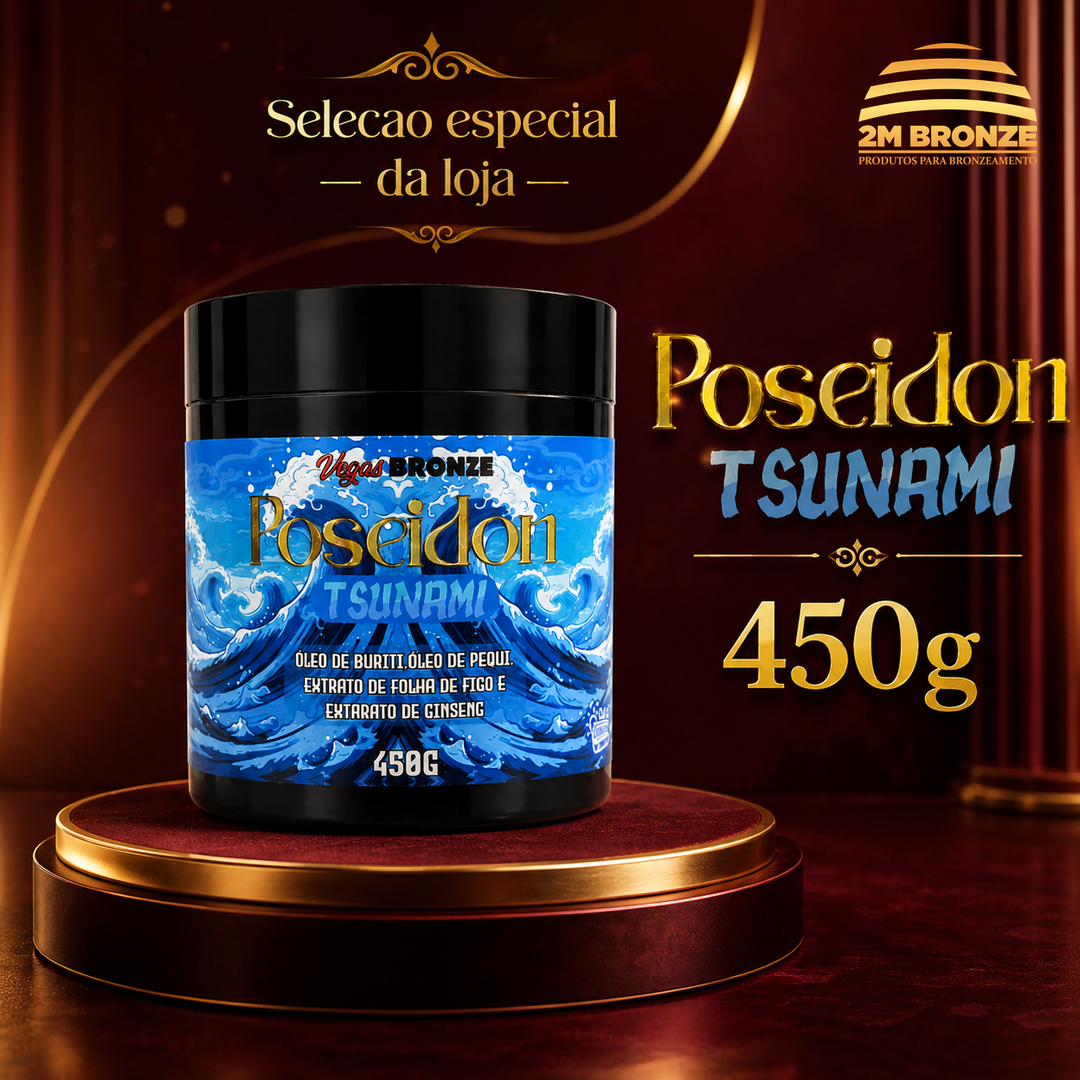 Vegas Bronze Ativador Poseidon Tsunami 450g