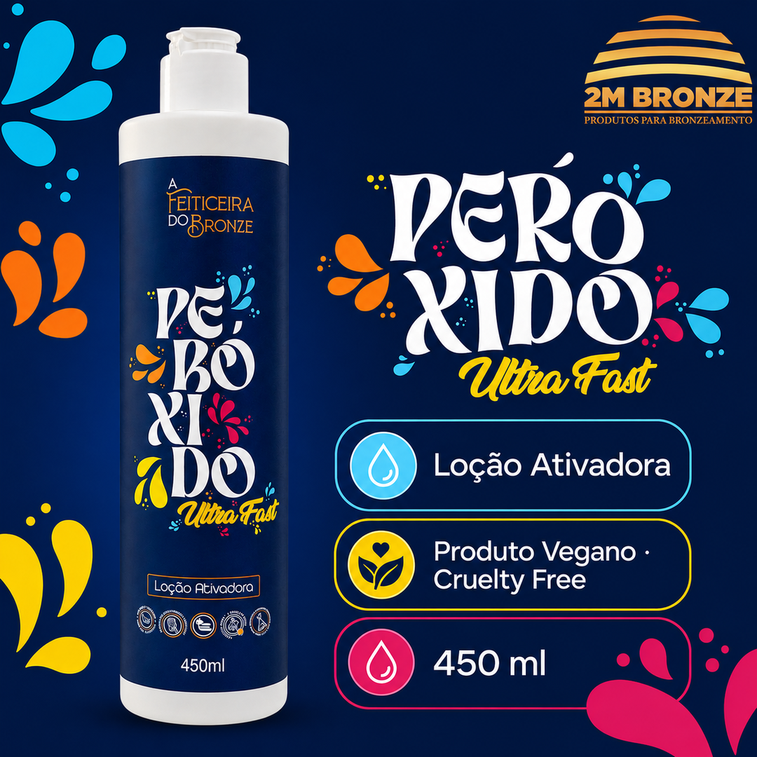 Feiticeira do Bronze Peroxido Ultra Fast 450ml