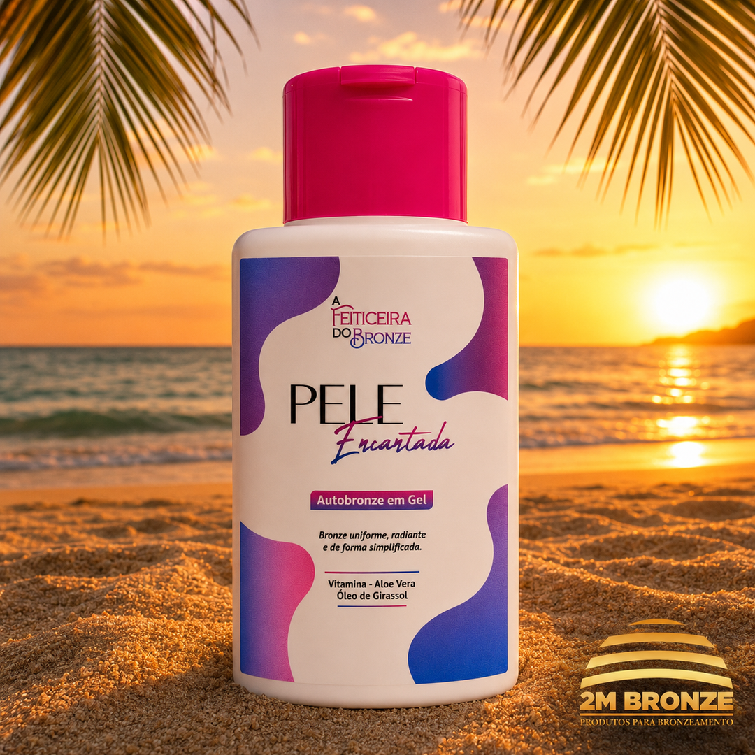 Feiticeira do Bronze Autobronzeador em Gel Pele Encantada 150ml